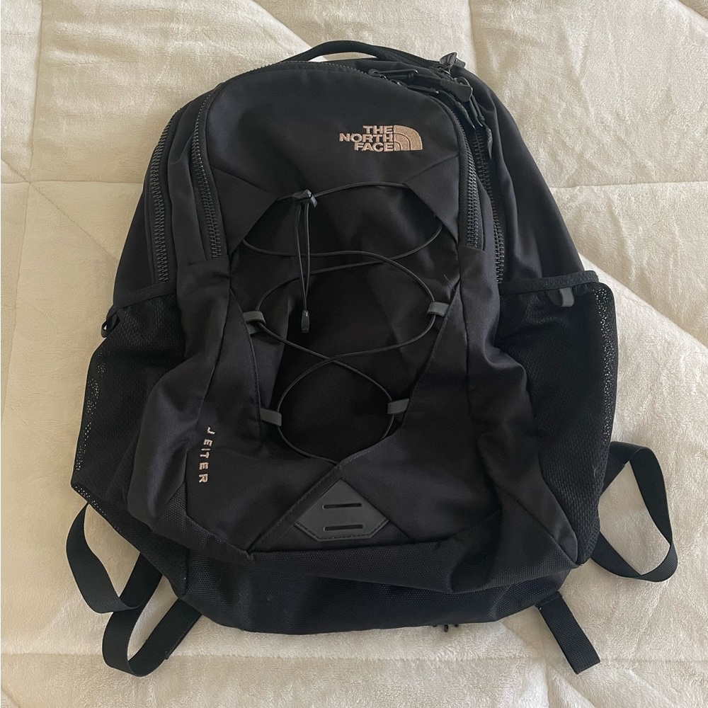 North Face Black Backpck
